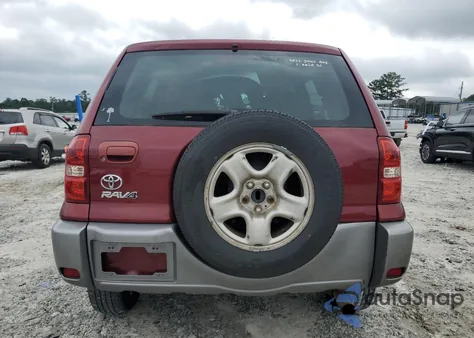 2004 Toyota Rav4 из США, поврежденный, VIN JTEGD20V340044313